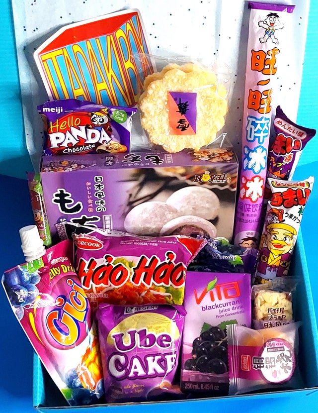 Purple Theme Snack Box